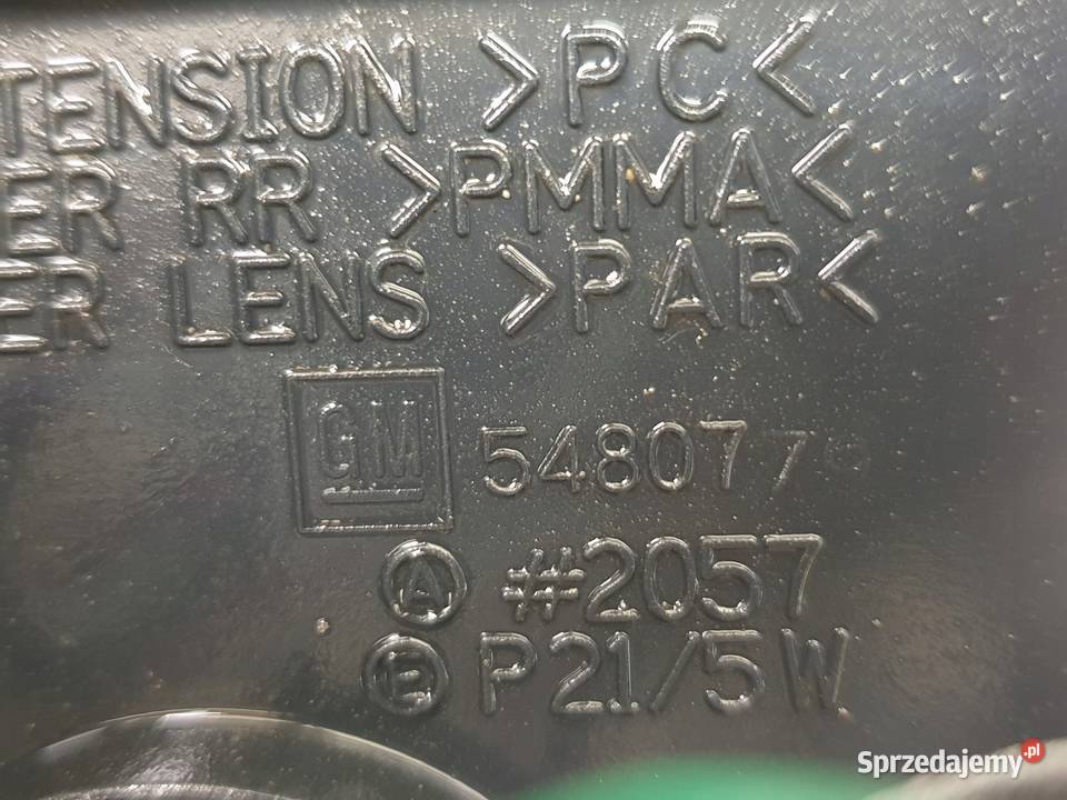 LAMPA PRAWA Chevrolet Equinox 0409r TYLNA prawy lubelskie Rudka