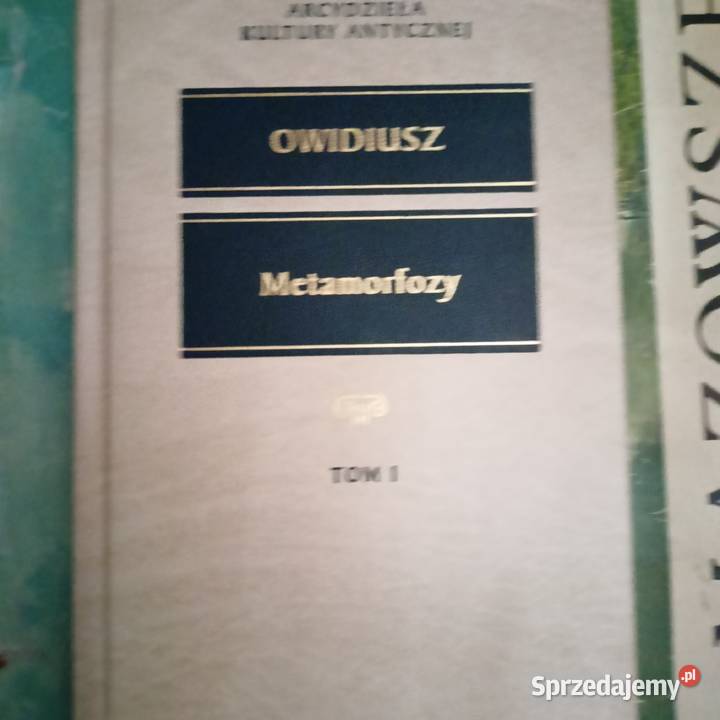 Owidiusz Metamorfozy cz 1 książki prezenty Warszawa