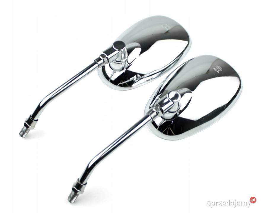 Lusterka Chromowane Chopper Cruiser Naked