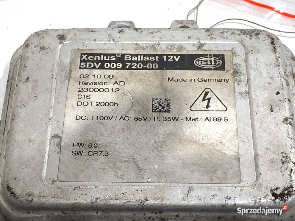 PRZETWORNICA XENON OPEL INSIGNIA A 5DV00972000 Przetwornice sprzedam