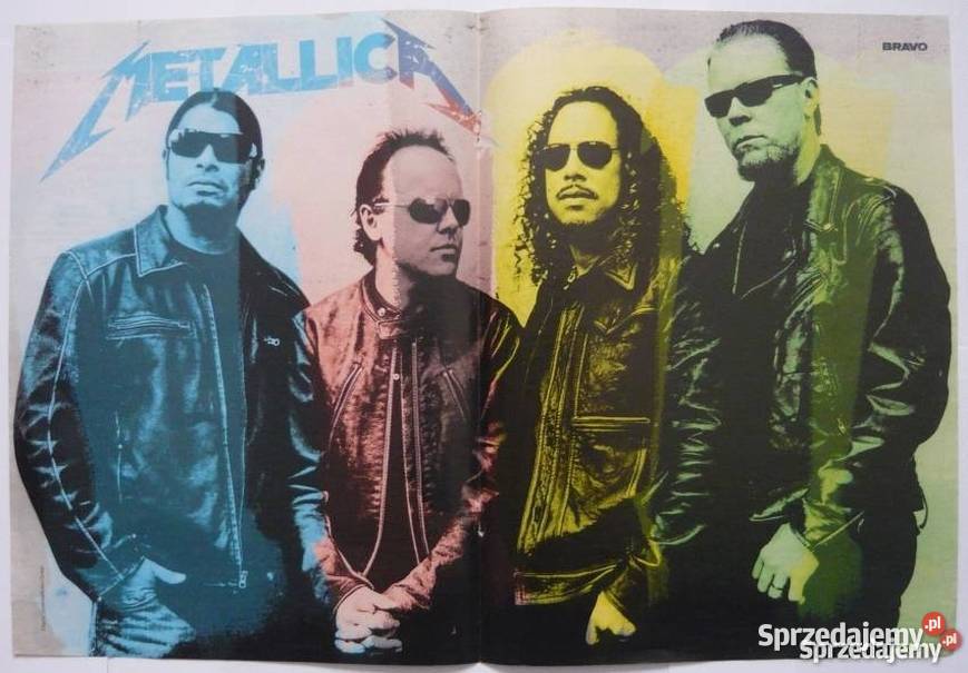 PLAKATY METALLICA WYPRZEDAŻ ŚWIAT mazowieckie Warszawa sprzedam