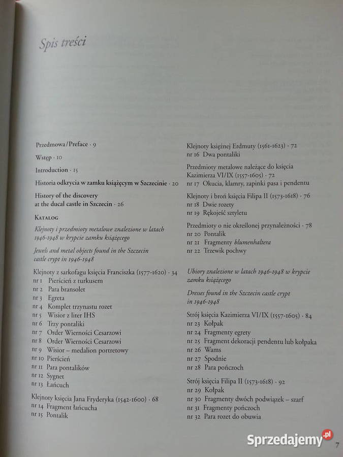 2970 Klejnoty I Stroje Książąt Pomorza Szczecin