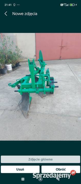 Pług 2 skibowy Unia Grudziąc Łódź