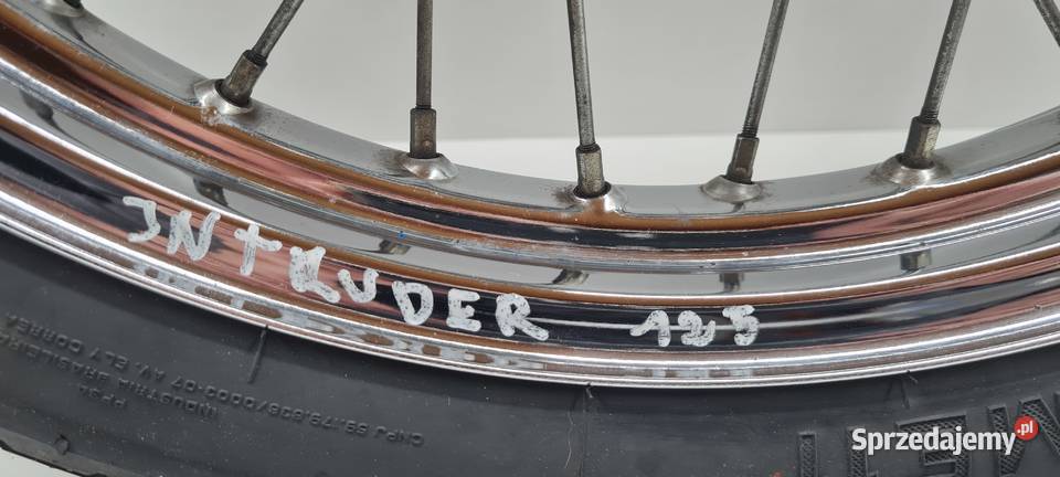 Suzuki Intruder 125 felga przód Motocyklowe Warszawa sprzedam