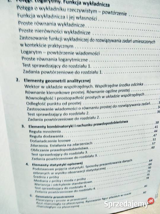 Matematyka 3 zbiór zadań podstawa Pazdro Antykwariat Warszawa