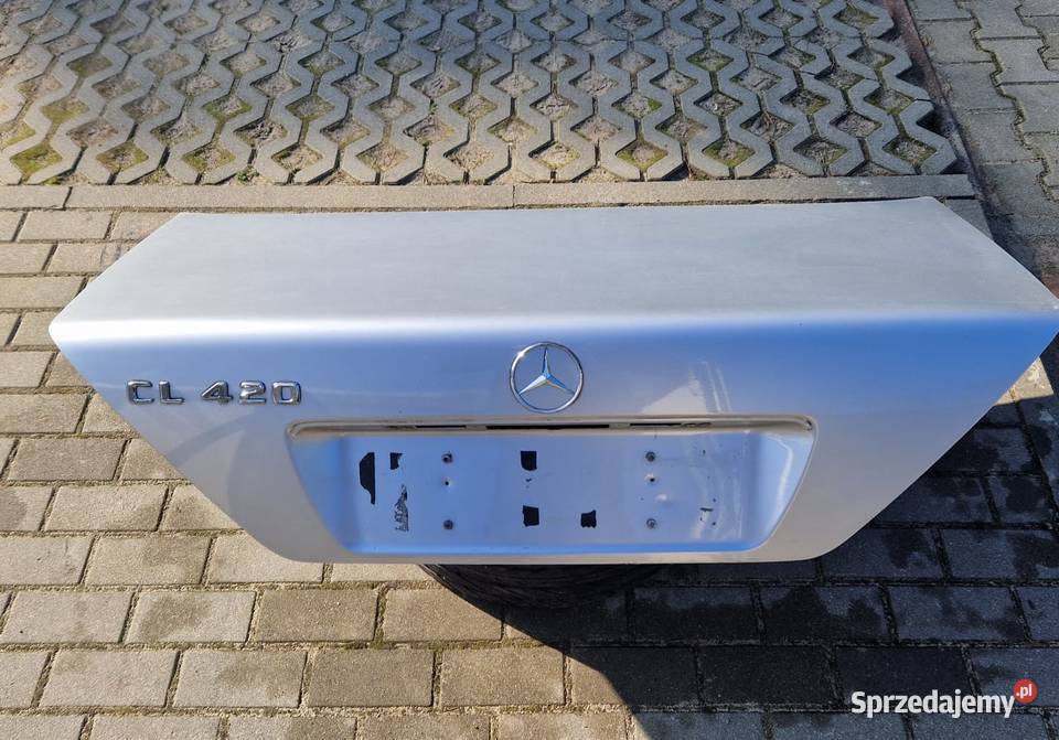 MERCEDES CL W140 COUPE KLAPA TYŁ SREBRNA Bydgoszcz
