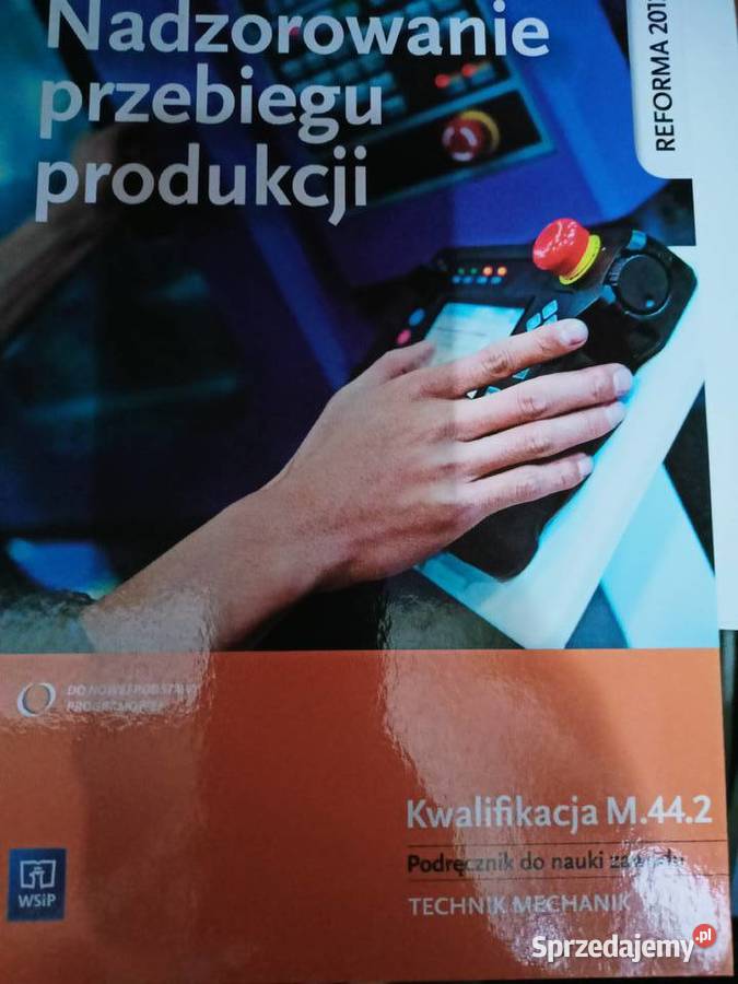 Nadzorowanie przebiegu produkcji podręczniki miękka Warszawa