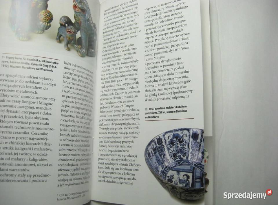 Barwy i kształty CERAMIKA CHIŃSKA sztuka, kultura i etnologia Osięciny