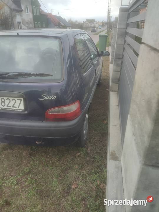 Saxo 15 diesel nowe oc przegląd auto sprawne Stare Kurowo