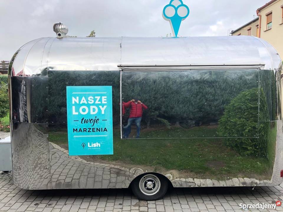 Przyczepa Gastronomiczna Lody Nowy Tomyśl sprzedam