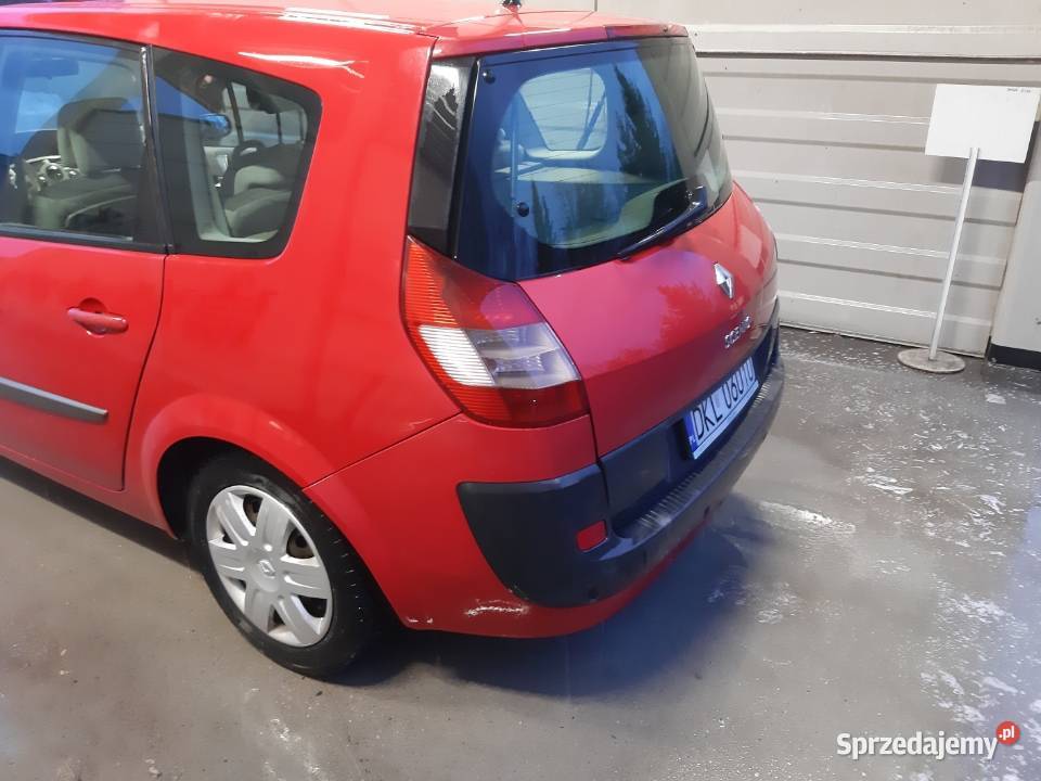 Okazja Renault Grand Scenic 2 kurtyny powietrzne dolnośląskie Nowa Ruda