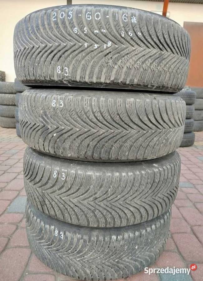 4 x Opona zimowa Michelin Alpin 5 20560R16 92H podkarpackie Skołoszów sprzedam