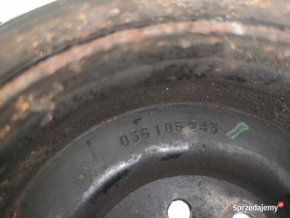 KOŁO PASOWE AUDI VOLKSWAGEN SEAT SKODA 03G105243 Przystajń