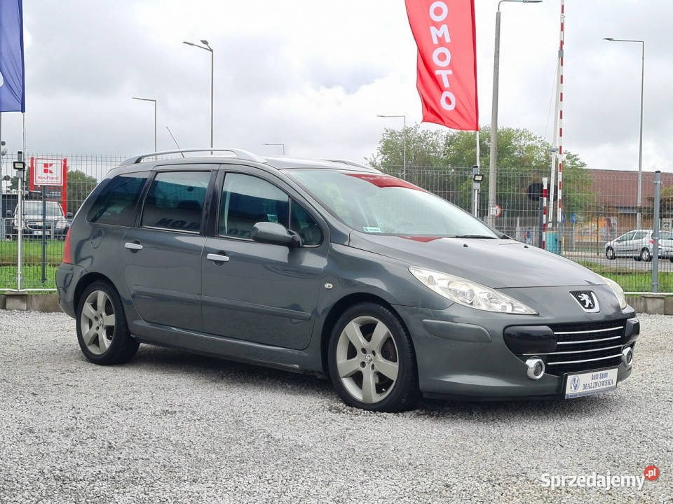 Peugeot 307 SW 7Osbowy SzklanyDach Klimatronik Wągrowiec