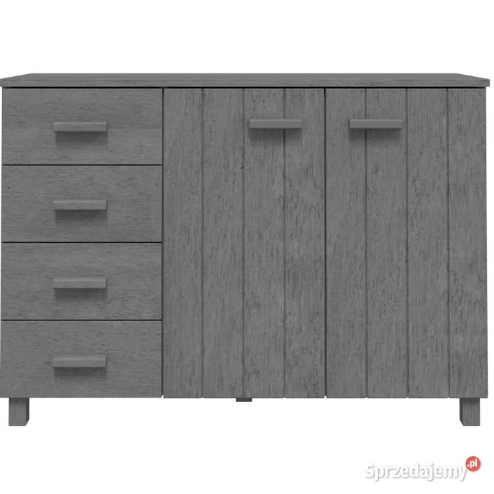 Szafka HAMAR ciemnoszara 113x40x80 lite drewno mazowieckie Warszawa