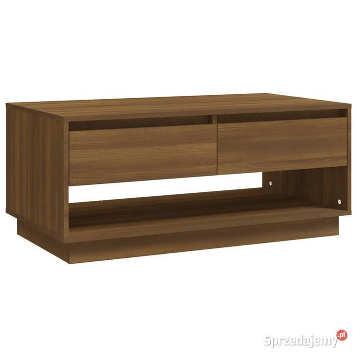 Stolik kawowy brązowy dąb 1025x55x44 WM812980 mazowieckie Warszawa sprzedam