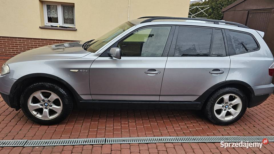 BMW X3 E83 20 2008r D 163 4x4 Aut Skóra z Belgii poduszka powietrzna Zarszyn