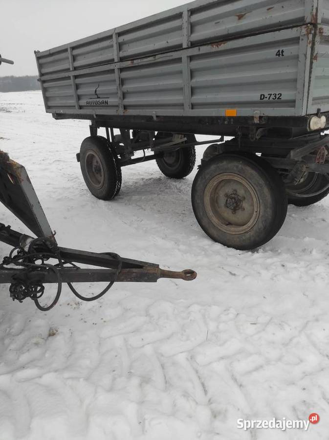 Przyczepa D 732 2 Przyczepy rolnicze