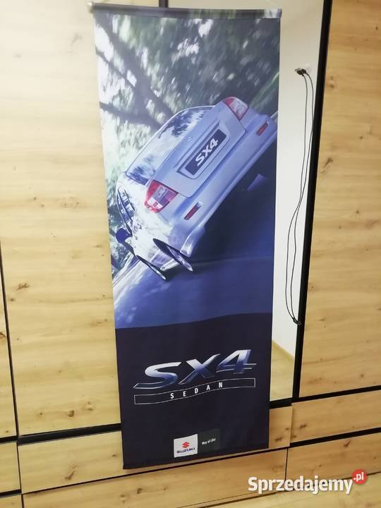 baner reklamowy flaga Suzuki sx4 Pozostałe małopolskie Wierzchosławice