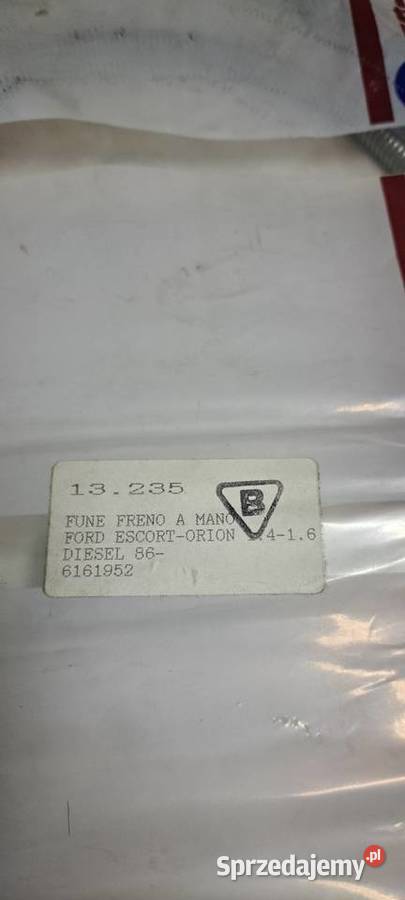 Sprzedam nową linkę hamulca postojowego ręcznego Luzino