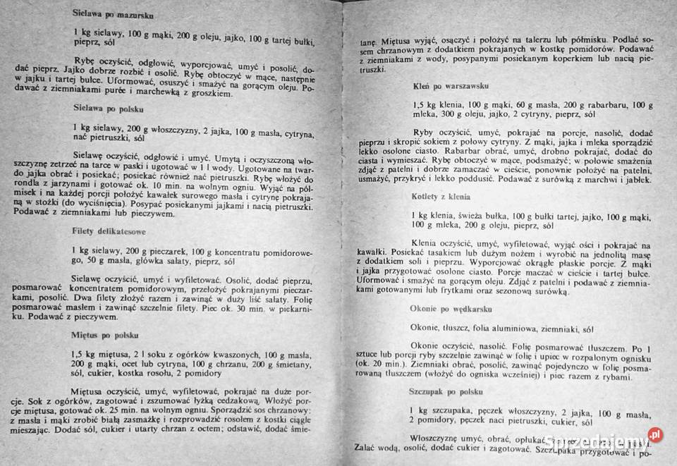 Dania rybne Mieczysław Łazarek Chełm