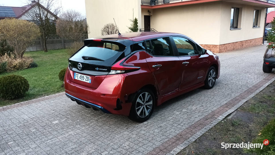 Nissan Leaf 2019 40kWh pompa ciepła kamera Kielce sprzedam