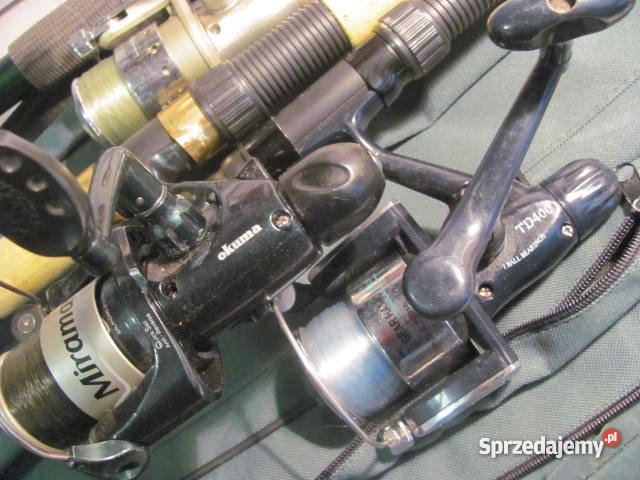 Wędki gruntowe z kołowrotkami pokrowcem 3 Sport i Wypoczynek Tarnów