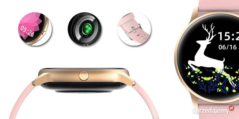 Damski smartwatch GRossi SW0152 różowy podlaskie Bielsk Podlaski