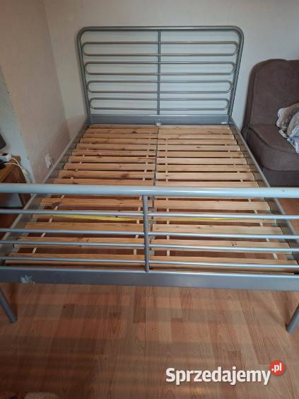 Kultowe łóżko metalowe IKEA LOGGA 140x200 Gorzów Wielkopolski sprzedam