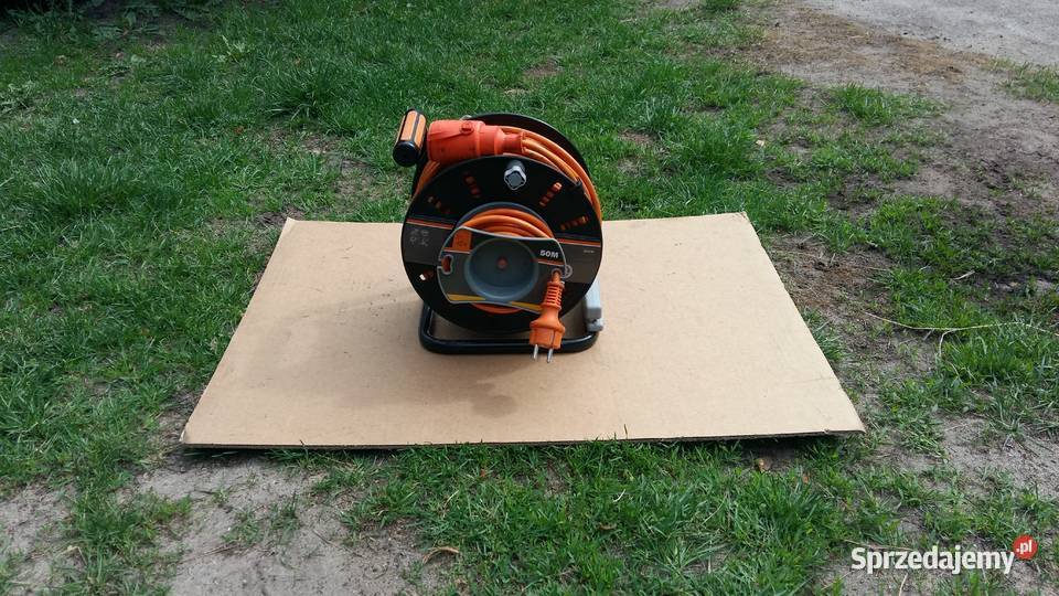 Przedłużacz bębnowy 50m 3x15mm 3000w Siemiatycze