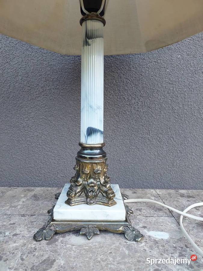 13 lampka nocna stołowa imitacja kamienia Tczew