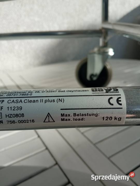 Days wózek inwalidzki toaletowy krzesło Osieczna