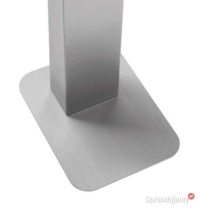 Słupek dezynfekcyjny do montażu dozownika INOX
