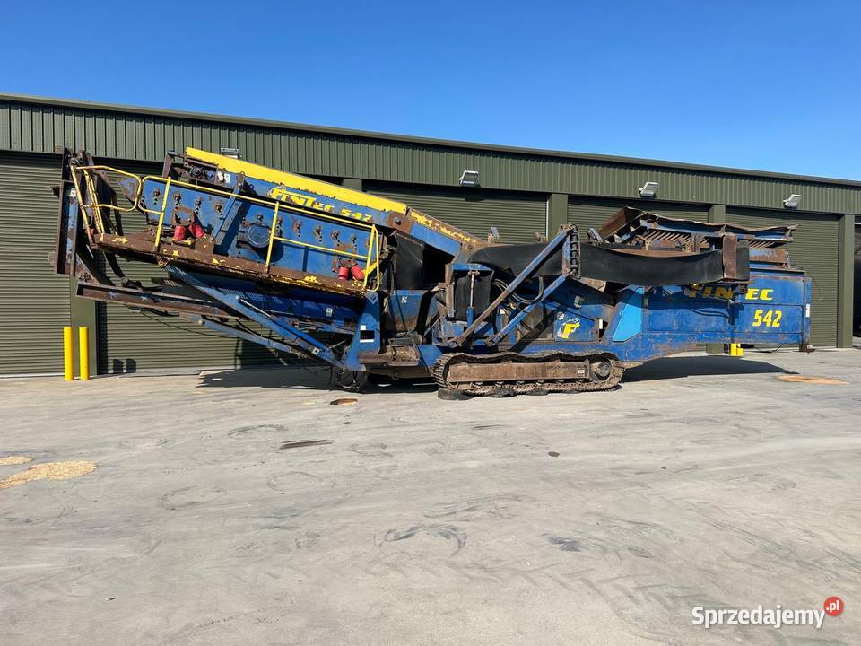 Mobilny przesiewacz Fintec 542 nie Kołodziejewo