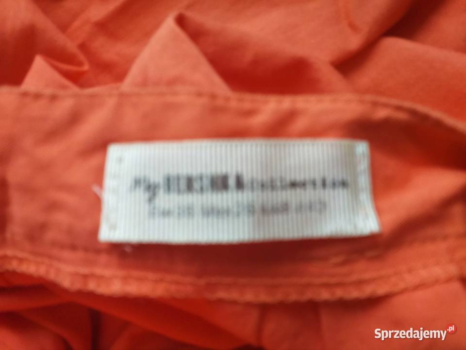 SPÓDNICZKA ORANŻ MINI BERSHKA Rozmiar 36(S) Spódnice i sukienki śląskie Częstochowa