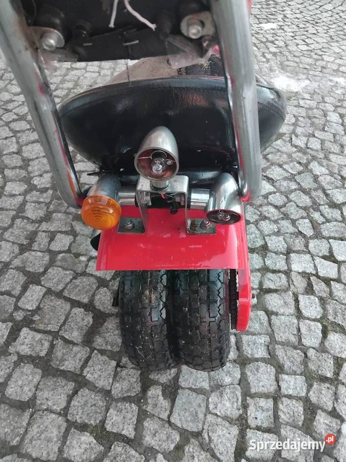 Mini pocket bike chopper spalinowy dzieci Konina