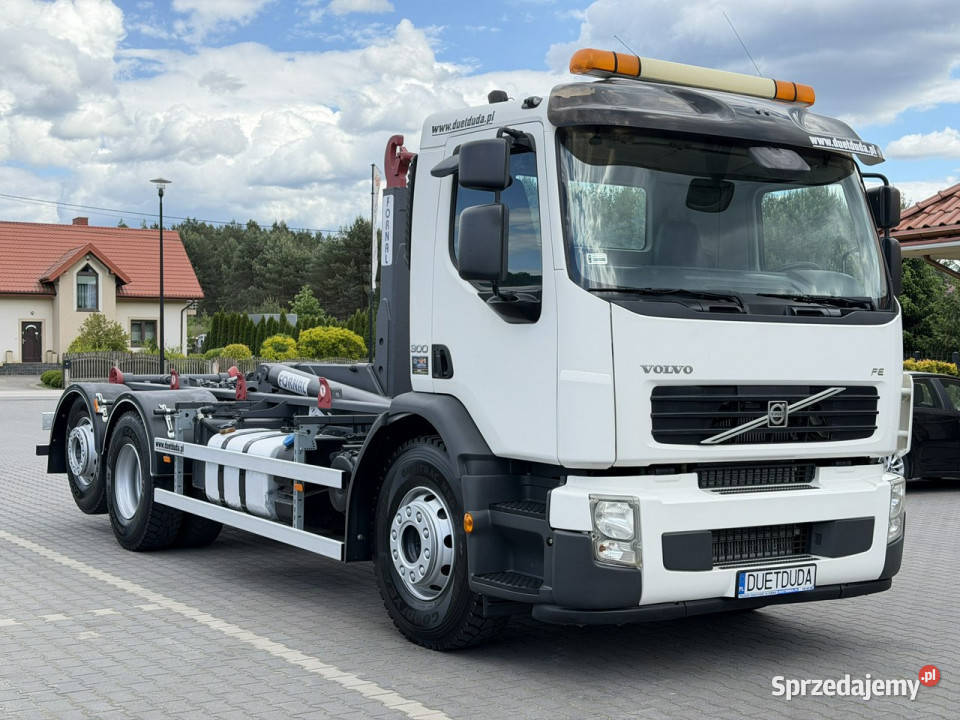 Volvo FE 26300 Hakowiec Napęd 6x2 Oś Skrętna E5 świętokrzyskie Widełki