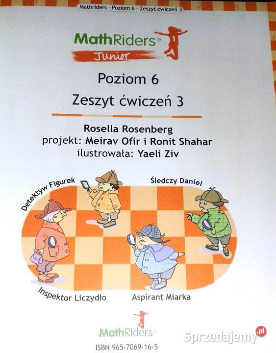 MathRiders Junior Poziom 6 Zeszyt ćwiczeń 3