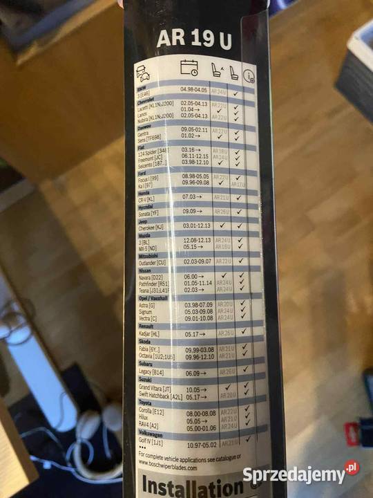 Wycieraczki Warszawa