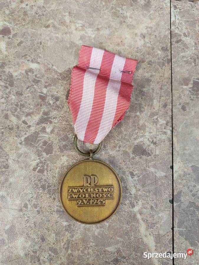 Medal Zwycięstwo i Wolność 9V1945 Krajowa Rada pomorskie Tczew