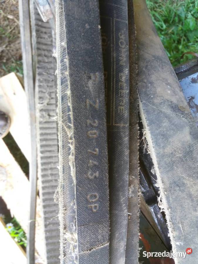 Pasy John Deere 1052 952 John Deere Części zamienne Kępie Zaleszańskie