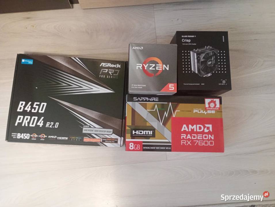 Komputer GamingowyRyzen 5 3600RX 760016Gb Ram Biała Podlaska