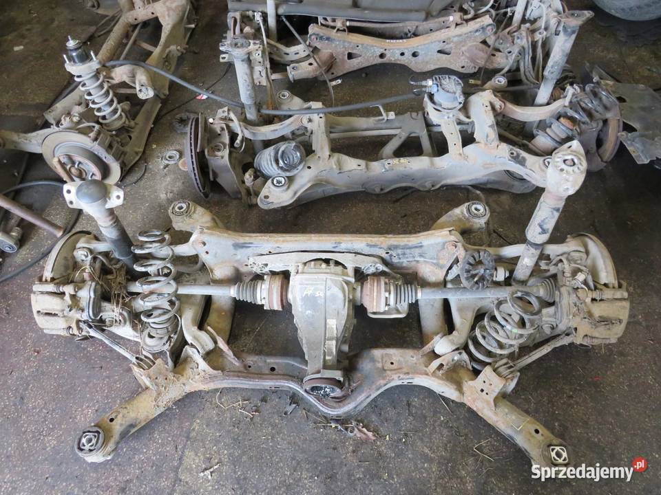 ZAWIESZENIE TYŁ WÓZEK SANKI KOMPLET AUDI A7