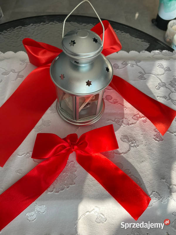 Lampion tarasowoogrodowy metalowy na świeczkę Świeczniki Bielsko-Biała