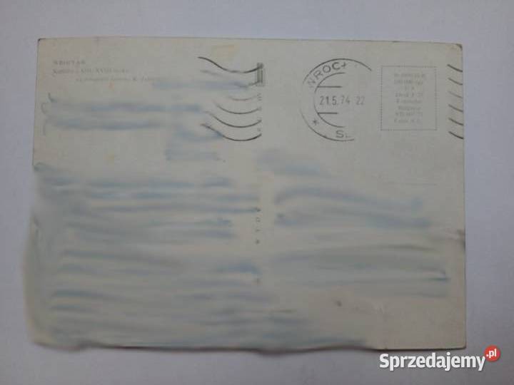 Pocztówka Wrocław Katedra z XIIIXVIII w Z 1974r Dąbrowa Górnicza sprzedam