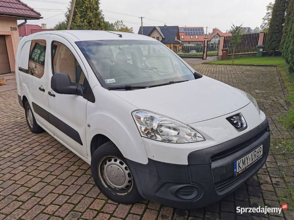 Peugeot Partner long 2009 Napęd przednia oś Myślenice sprzedam