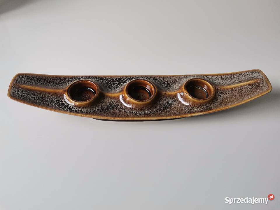 Stary świecznik Janusz porcelit Mirostowice PRL Katowice sprzedam
