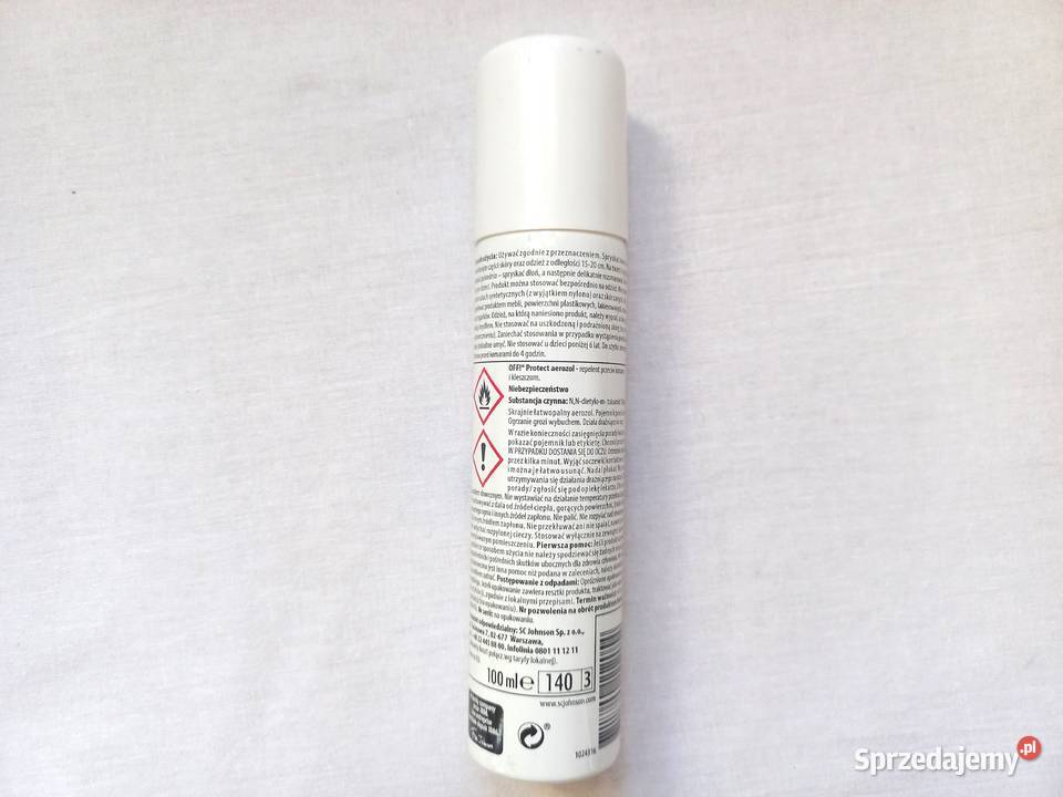 Repelent na Komary i Kleszcze Ochrona OFF Spray Białystok