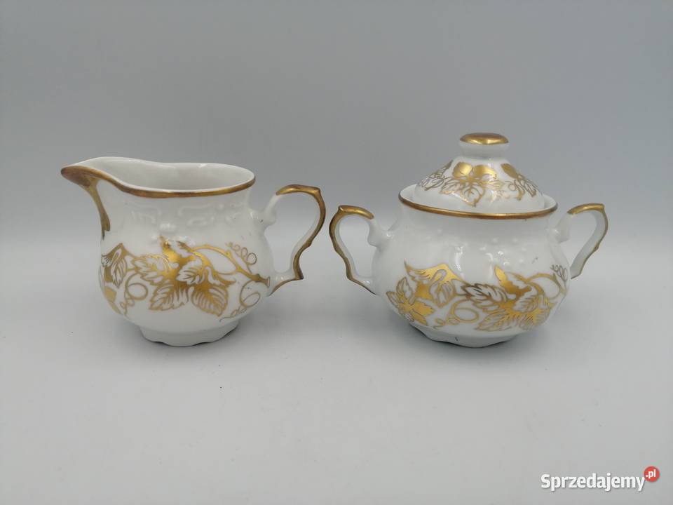 Serwis kawowy herbaciany porcelana Karolina z