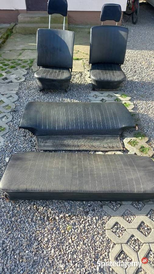 Fotele kanapa VW Garbus 1968r śląskie Łazy